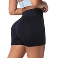 thumbnail image 4 of PIWHJQK Women Athletic Gym Yoga Shorts Women's Sport Casual Solid Color Fashion Waist Yoga Pants Yoga Shorts Pants Bottoms, 4 of 4