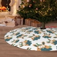 thumbnail image 6 of Sikiie Cute Bunny 30-48 inches {designName} Print Christmas Tree Skirt Snowman Xmas Tree Skirt with Edge Christmas Decorations for Holiday Party48", 6 of 7