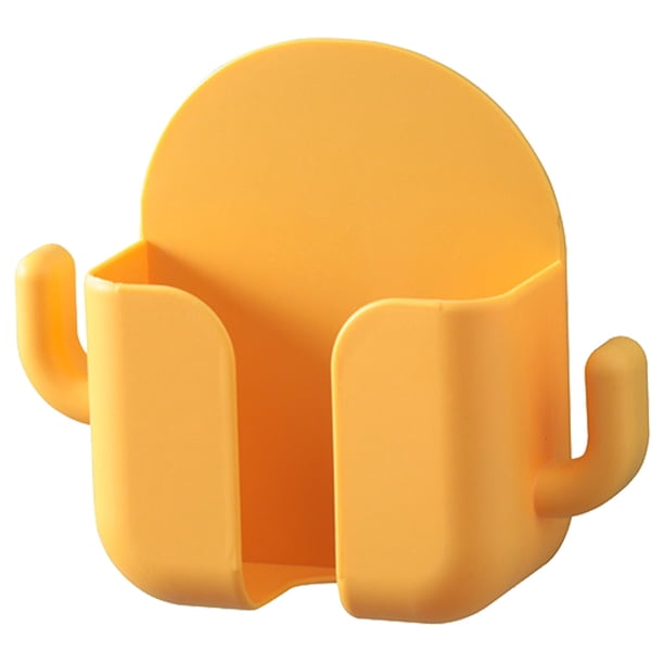 GOOHOCHY Soporte de pared para control remoto, organizador de teléfono celular, soporte de pared para artículos diversos sin perforaciones