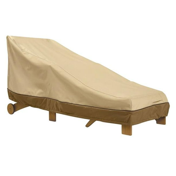 Classic Accessories Veranda Chaise Lounge Furniture Storage Cover