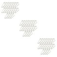 thumbnail image 4 of Decodeary 20x Silver Fashionable Safety Pin Brooch Style With Large Safety Pin Easy To Large Safety 3Set, 4 of 6