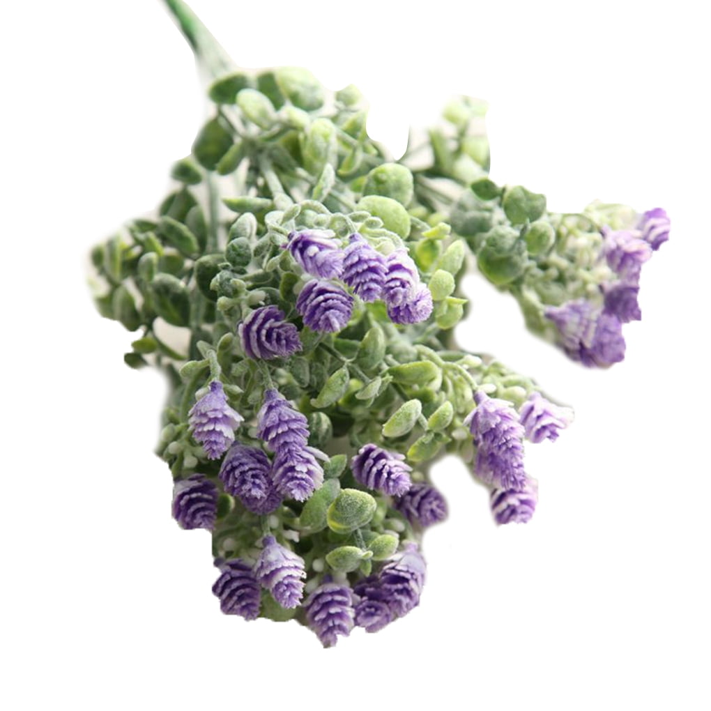 Holiday Clearance Artificial Plasric Flower Bouquet With Green