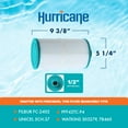 thumbnail image 3 of Hurricane Replacement Spa Filter Cartridge for PFF42TC-P and Unicel 5CH-37, 3 of 10