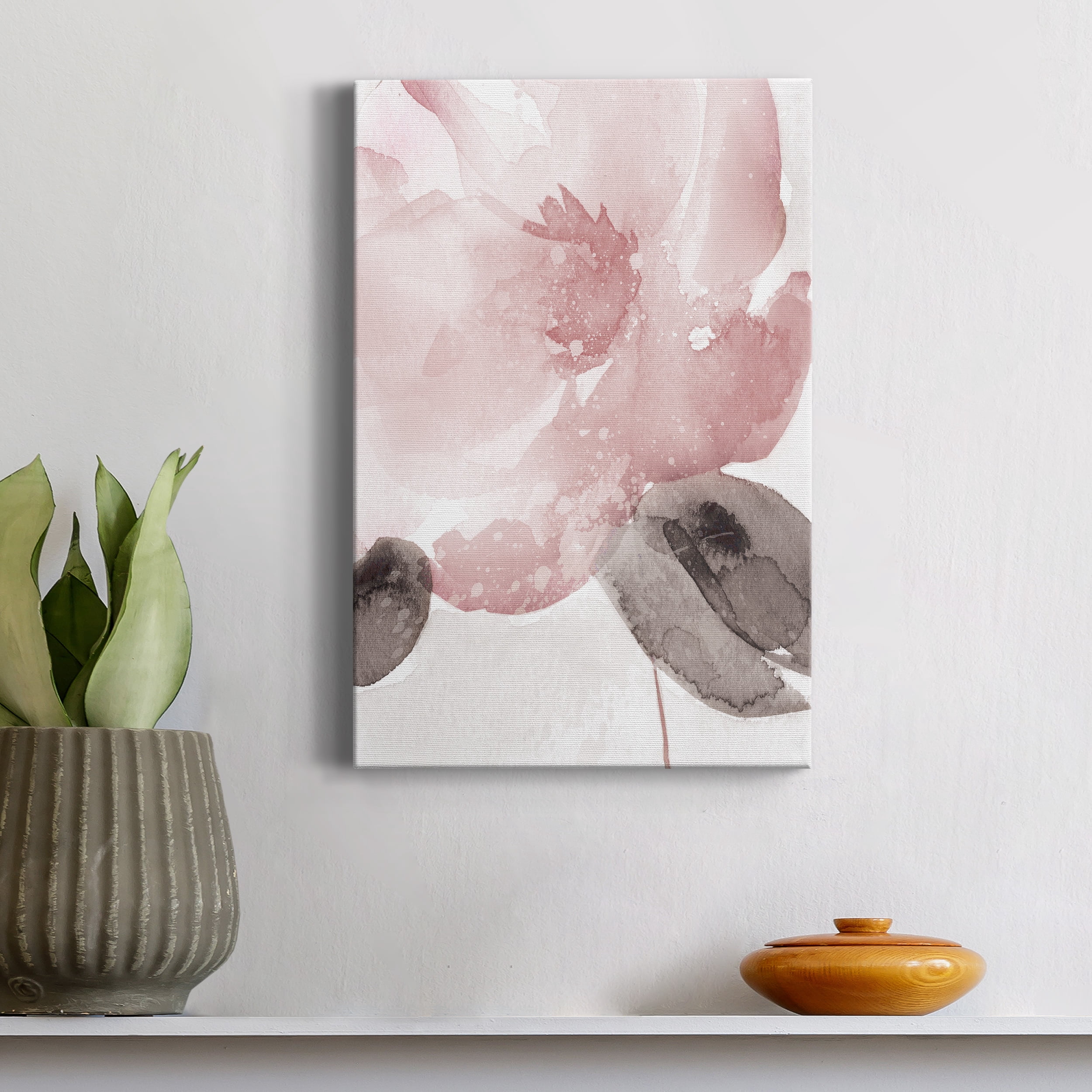 Blush Bloom I Premium Gallery Wrapped Canvas - Ready to Hang - 18 x 27