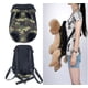 thumbnail image 2 of Portador de mochila para mascotas para perros pequeños Mochila de pecho frontal ajustable para mascotas Bolsa de viaje con piernas extendidas, 2 of 4