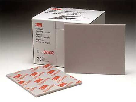 3M 00051131026025 Sanding Sponge, SF, 1 4in, PK120 by 3M