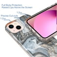 thumbnail image 6 of Compatible for iPhone 13 Case,Marble Pattern IMD Shockproof Rubber Rugged Soft TPU Silicone Drop Protective Women Girl Ultra Slim Cover.For iPhone 13,A, 6 of 6
