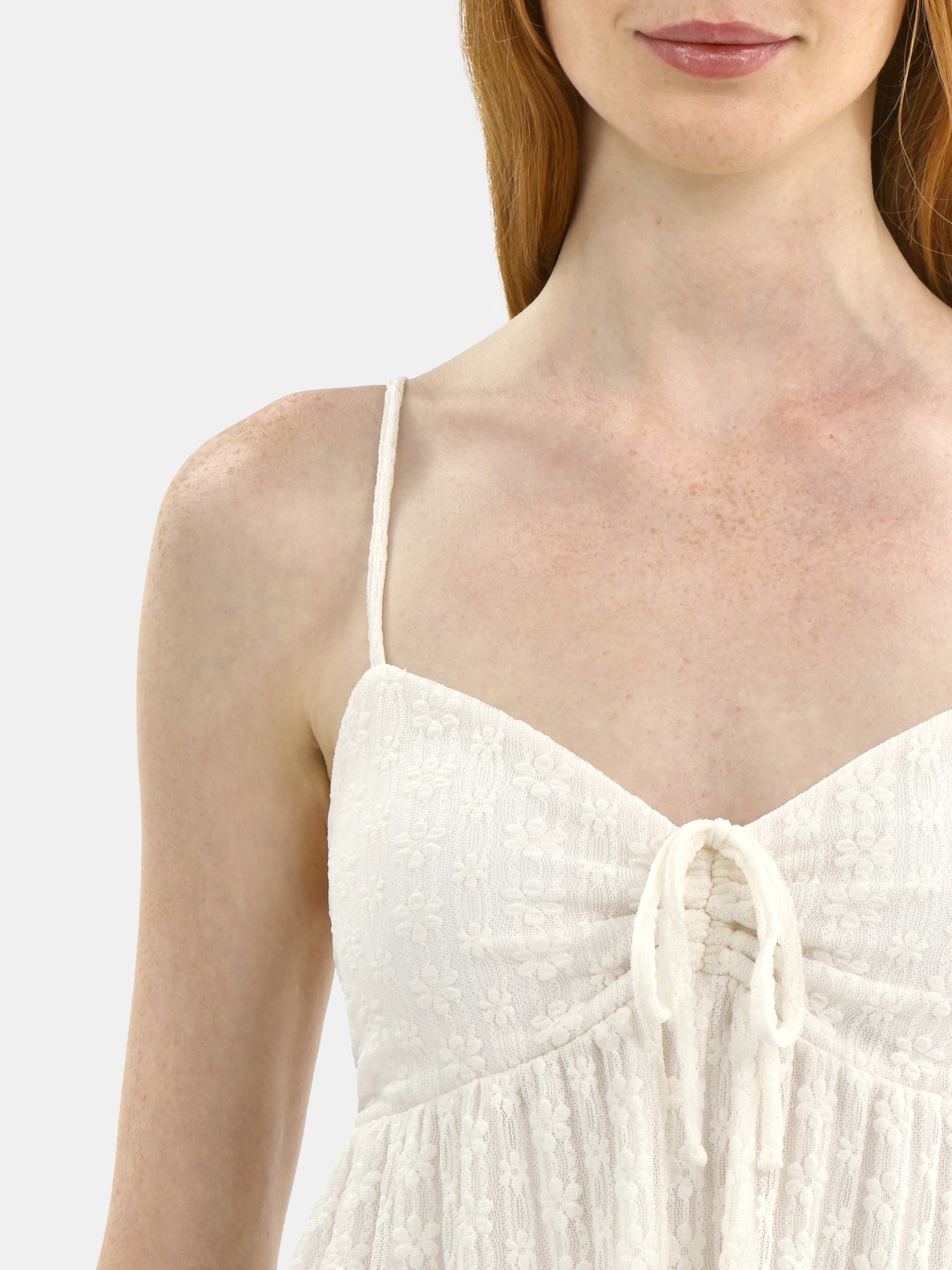 No Boundaries Babydoll Lace Top, Women's