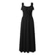 thumbnail image 5 of 2025 Vestido largo sin mangas de verano para mujer con cintura imperio fruncida y volantes - Boho A-Line con dobladillo fluido, 5 of 6