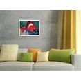 thumbnail image 4 of Diva - Hawaiian Tomato Clown Fish in Sea Anemone - From an Original Color Painting by Mark Mackay - Fine Art Rolled Canvas Print (Unframed) 11in x 14in, 4 of 4