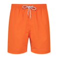 thumbnail image 1 of Rumantou Mens Bathing Suits Swim Trunks Mens Fastdrying Beach Pants with Mesh Drawstring Shorts In Solid Color for M,Orange, 1 of 5