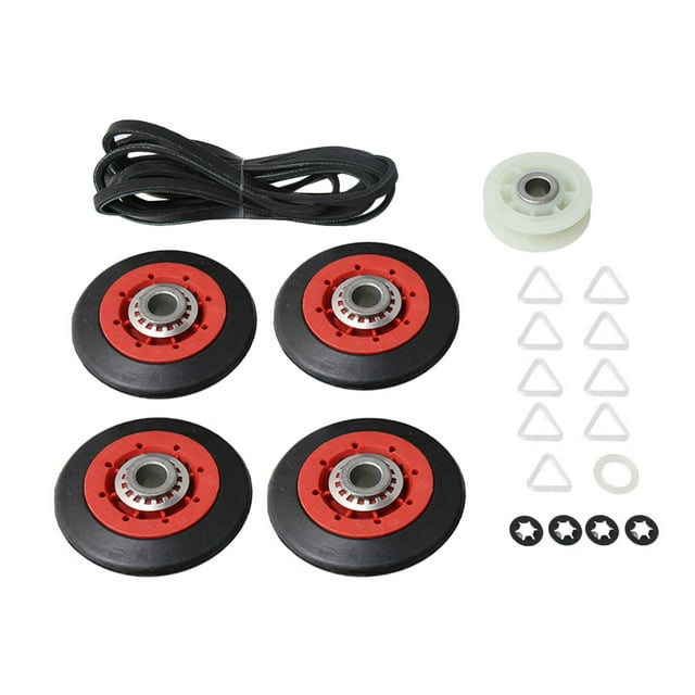 4392067 Dryer Repair Kit Belt & Rollers Maintenance Idler pulley