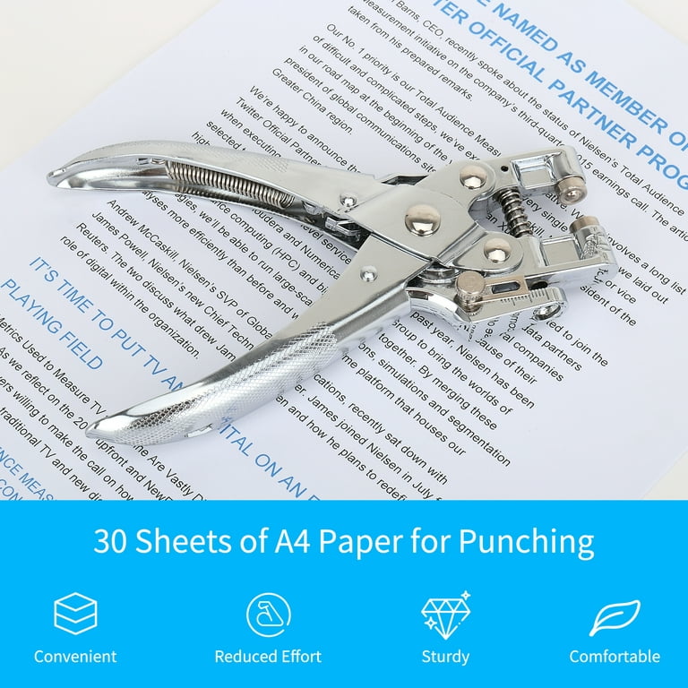 Single Hole Puncher Efficient Scrapbooking Paper Hole Puncher