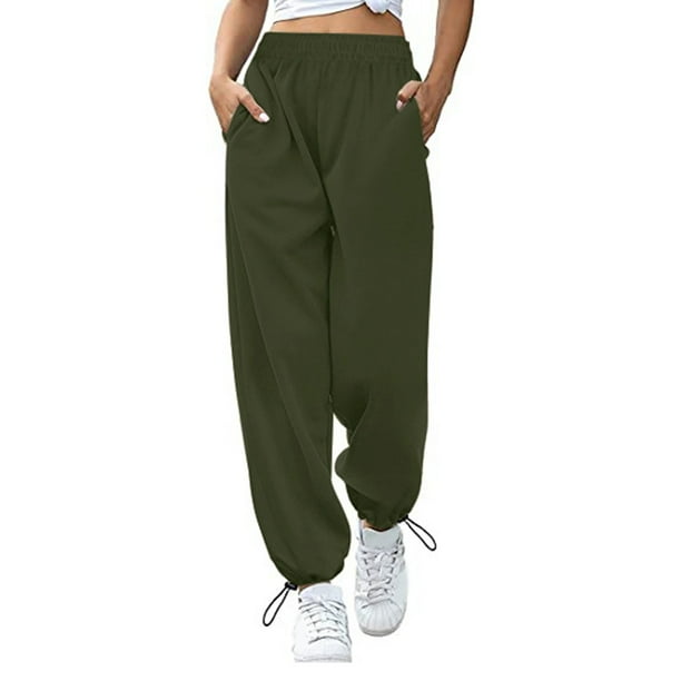 Pantalones de mujer con elastico en el tobillo hotsell