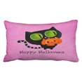 thumbnail image 1 of RYLABLUE Halloween Cute Cat With Pumpkin Throw Pillow Covers Cushion Cover Case 20X30 Inches Pillowcases Two Side, 1 of 1