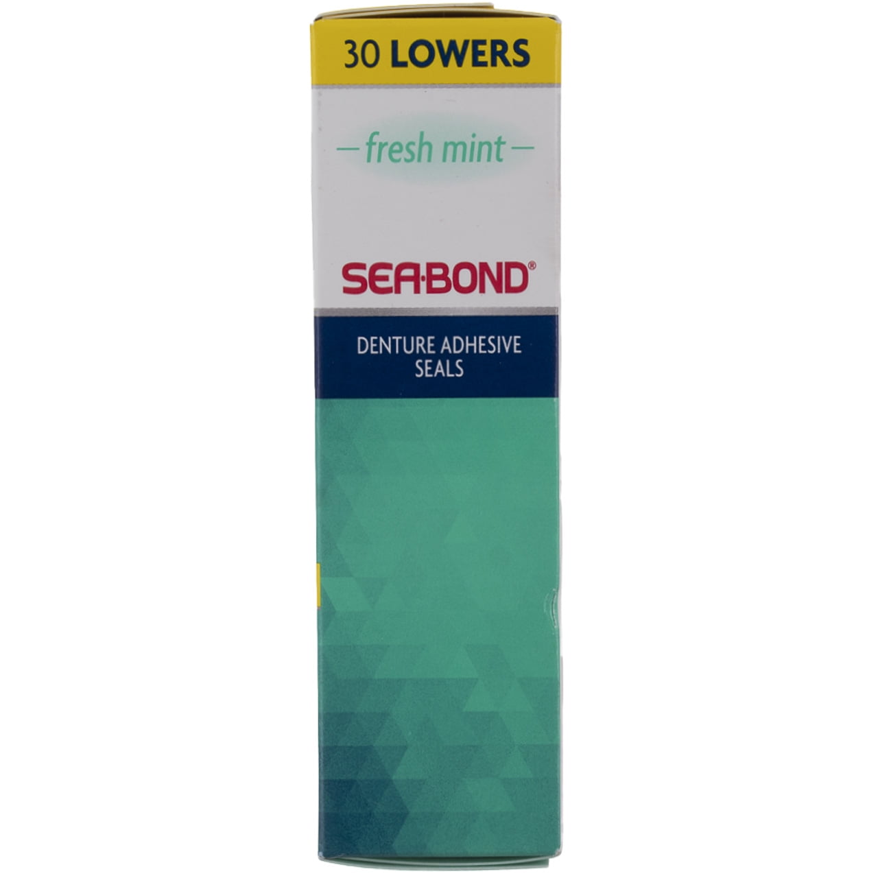 Sea Bond Denture Adhesive Wafers, Lowers, Fresh Mint - 30 lowers
