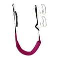 thumbnail image 2 of MERIGLARE Back Traction Belt Back Support Portable Soft Home Care Lumbar Traction Belt with Hook Violet, 2 of 9