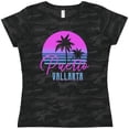thumbnail image 3 of Inktastic Retro 80s Puerto Vallarta Women's T-Shirt, 3 of 5