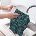 thumbnail image 6 of Sikiie Vintage Floral Waffle Weave Kitchen Dish Cloth,Super Absorbent Kitchen Dish Towels 16*26 Inches for Dish Rags Washing Dishes, Drying Dishes, 6 of 7