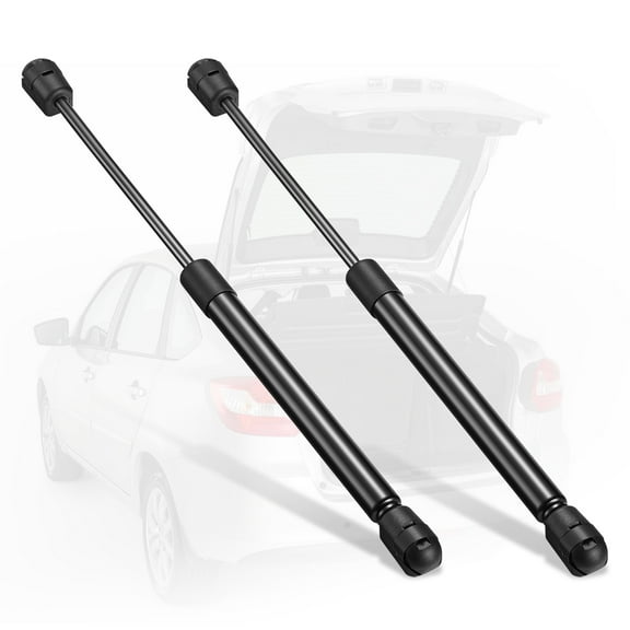 SPEEDWOW Lift Support C1623070 13 inch 28Lbs/125N Gas Struts Shocks for are Leer Camper Shell Topper Rear Window, Truck Bed Cover, Cabinet lid Door, Outdoor Bench, Trash bin lid, Set of 2