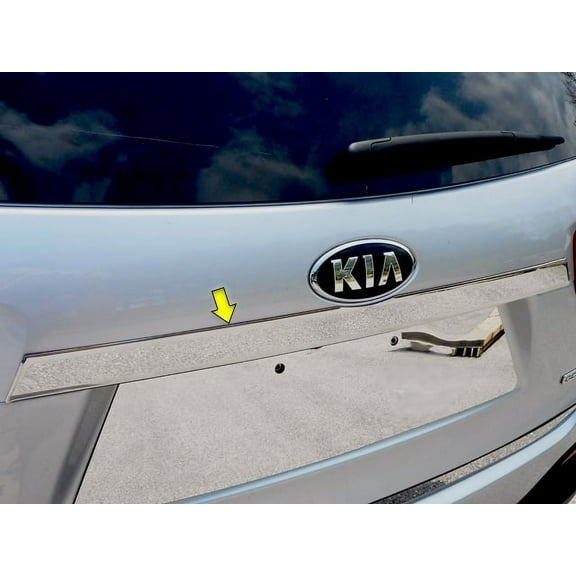 Stainless Steel Rear License Trim 1Pc Fits 2016-2020 Kia Sorento LB16820 QAA