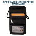 thumbnail image 4 of RFID Blocking Deluxe Boarding Pouch 7.5 x 4.5 x .125, 4 of 4