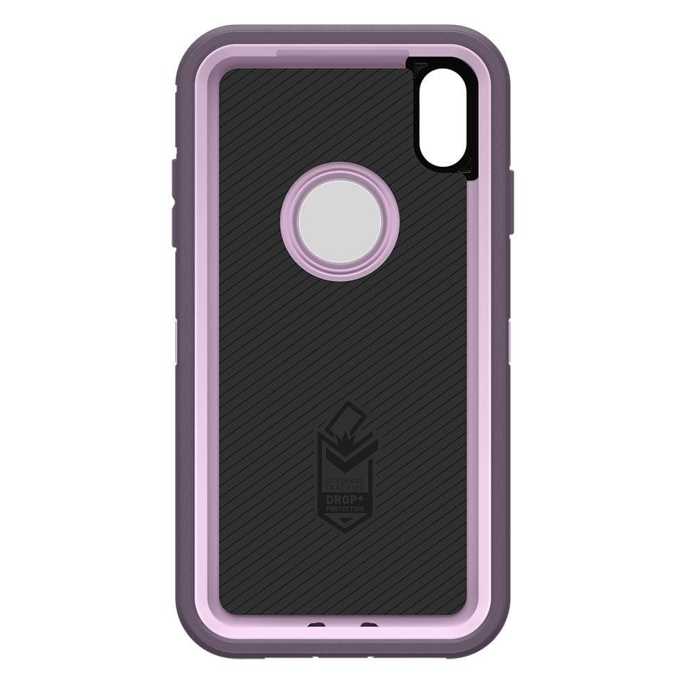 OtterBox DEFENDER SERIES SCREENLESS EDITION Case for iPhone Xs Max - Frustration Free Packaging - PURPLE NEBULA WINSOME ORCHID/NIGHT PURPLE
