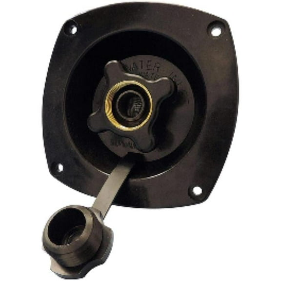 Shurflo SHR183-029-16 65 psi Internal Check Valve, Black