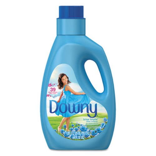 Downy Fabric Softener, Clean Breeze, 64 oz., 8 Bottles (PGC89676 ...