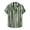 B-Army Green999, variant on Men's Referee V Neck Striped Shirt Lightweight Athletic Sports Top