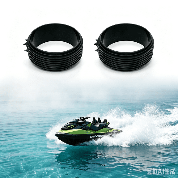 2Pcs Pump Wear Rings 267000617 267000813 293200134 Jet Pump Seal Ring for Sea-doo 900 ACE 900 HO ACE TRIXX Watercraft 2014–2021