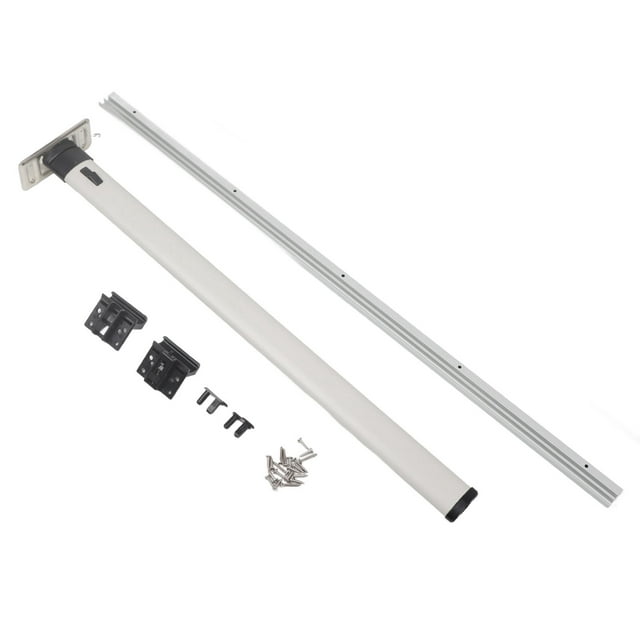 Pata de mesa plegable de 730mm/28,7 pulgadas, aleación de aluminio desmontable para RV, remolque, autocaravana, caravana, escritorio de montaje en pared
