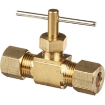 EZ-FLO Eastman 65823 Refrigerator Brass Straight Needle Valve