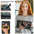 thumbnail image 5 of Case for Lenovo Tab M9 9 inch 2023 TB-310FU with Screen Protector | Full Body Shockproof Protective Cover with Pen Holder Stand Hand Shoulder Strap Stylus Pen, 5 of 7