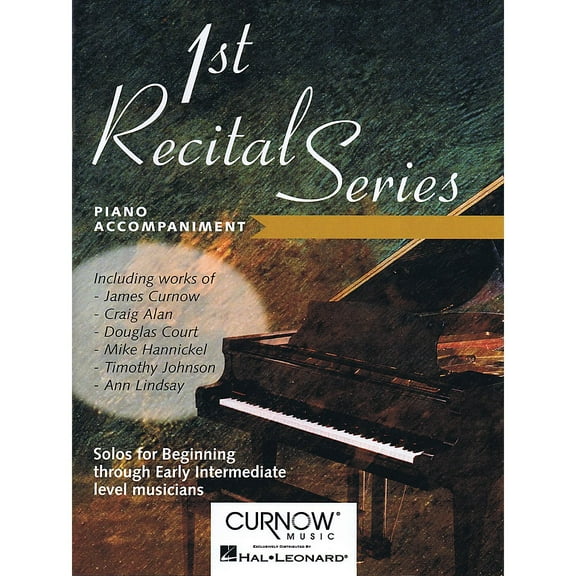 First Recital Series: Piano Accompaniment for Alto Saxophone
