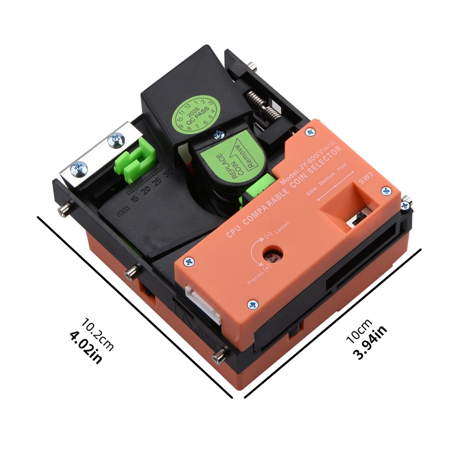 APPLAYERR DC12V ±10% Coin Selector 60mA ±5% Current For Commercial Vending Machine Arcade Game Self Service Kiosk for JY-800