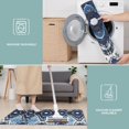 thumbnail image 6 of Blue Geometric Pattern Kitchen Rugs Sets Of 3,Kitchen Runner Rugs Non Skid Washable,Decorative Kitchen Floor Mats for Kitchen,Sink,Laundry,17"x30"+ 17"x47" + 17"x59", 6 of 6