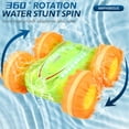 thumbnail image 3 of Yexmas Amphibious 4WD RC Stunt Car with LED Lights, 360° Flip, All-Terrain Monster Truck, Water Beach Pool Toys for Boys Girls, 3 of 9