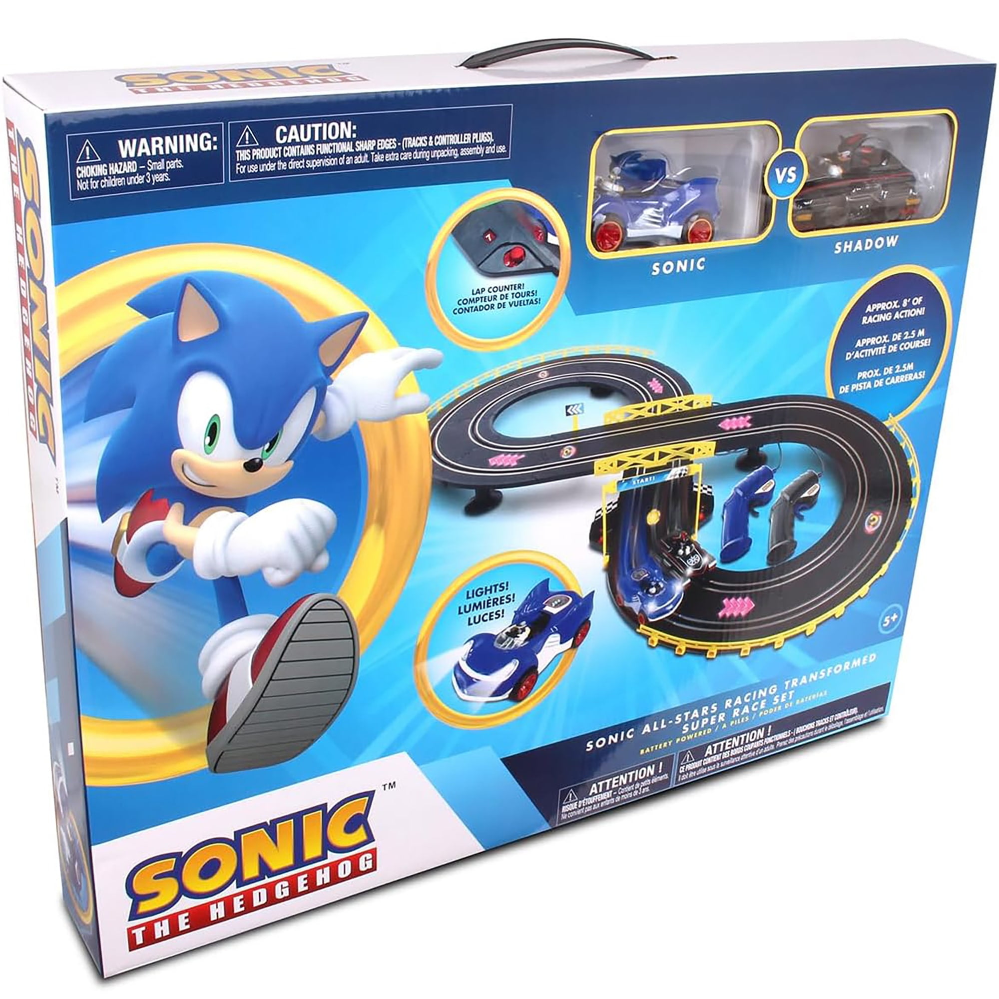 アメリカ 海外 おもちゃ ソニック シャドウ スーパーレースセット