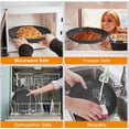 thumbnail image 3 of Vajilla Juego Cocina Paja Trigo Plato Tazas Kit 48pcs Modelo Negro, 3 of 4