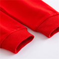thumbnail image 6 of LNMQLPDBS Girl Clothes Children's red festive New Year clothing for boys and girls in the Year of the Dragon casual hoodie pants two sets Girls Summer Outfits, 6 of 6