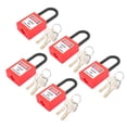thumbnail image 2 of Lockout Lock, Red Portable 38mm Lockout   Tool  For Industrial Site Yellow,Red, 2 of 8