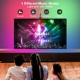 thumbnail image 2 of yeacher Smart LED TV Backlight with Real-Time Screen Sync, Customizable Lighting Effects, Music Mode, Voice Control, and Easy Setup for 55-65 Inch TVs, 2 of 7