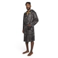 thumbnail image 2 of Dogg Supply by Snoop Dogg Men's Long Sleeve Microfleece Hooded Lounge Robe with Pockets, 2 of 7