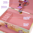 thumbnail image 4 of Joyero Alhajero Infantil Musical - Caja para Joyas Niña multicolor, 4 of 7