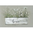 thumbnail image 2 of Finn, Livi 14x11 White Modern Wood Framed Museum Art Print Titled - Bouquet of Grace Bucket Home, 2 of 4