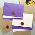 thumbnail image 7 of Premium Velvet-Touch Stationery Set with Unique Design Colors - Best Paper and Elegant 4x6 Envelopes (24 Writing Sheets + 12 Envelopes) for Love Letters and Party Invitations, 7 of 7