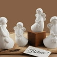 thumbnail image 5 of Meggemo Silicone Craft Mold Mirror Finish Angel Elf Heart Shape for Resin Cement Gypsum Home Decoration Craft, 5 of 5