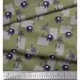 thumbnail image 3 of Soimoi Rayon Fabric Bird,Coconut Tree & Elephant Kids Decor Fabric Printed Yard 56 Inch Wide, 3 of 3