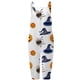 thumbnail image 4 of Mono de Halloween Monos de bolsillo para mujer Calabaza Calavera Pantalones holgados anchos sueltos Pompotops qyievc917, 4 of 5